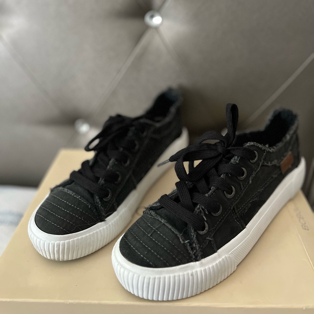 Blowfish Black and White Athletic Shoes